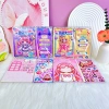 Reborn as a Big Star, I'm a versatile dress-up book, a game book, a diy cartoon scene dress-up book, a beauty and nail sticker book details Picture